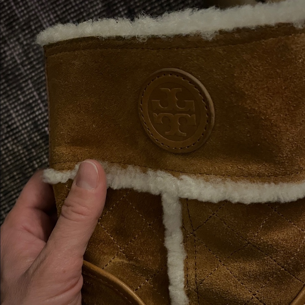 Tory Burch Shearling Boots - Picture 10 of 10